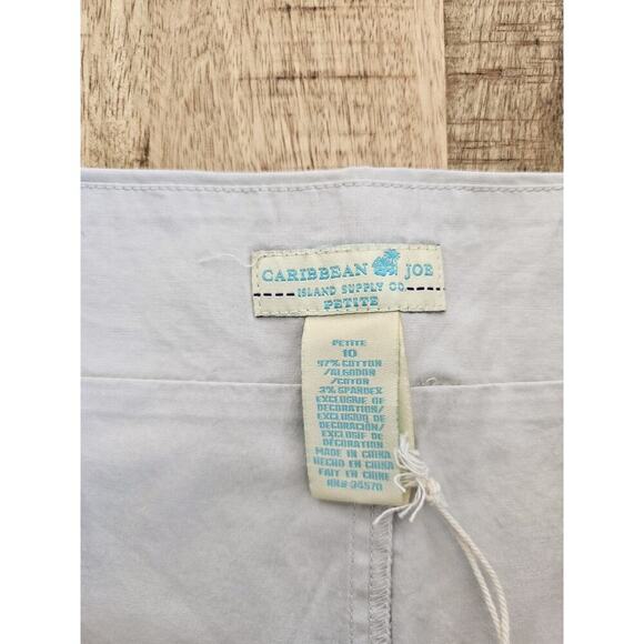 Caribbean Joe Women's Golf Skirt Tennis Skort Sz 10P White Side Slit NWT - Picture 7 of 9